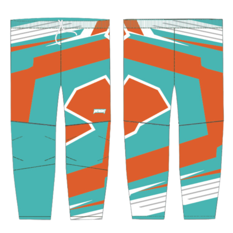 Teal Roller Hockey Pants Main Image