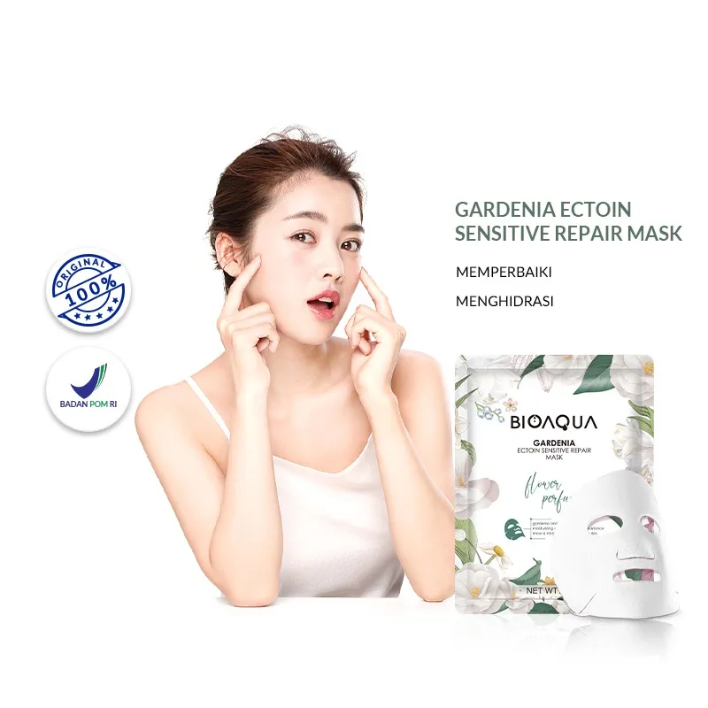 BIO AQUA Masker Gardenia Ectoin Sensitive  Main Image