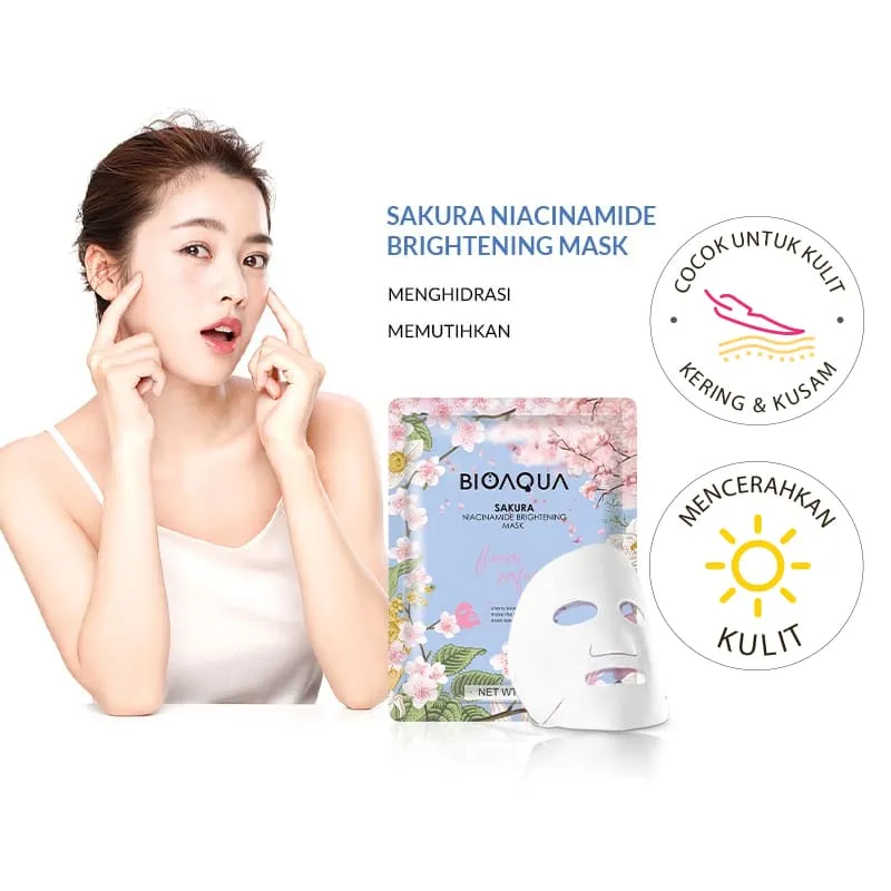 BIO AQUA Masker Sakura Niacinamide Main Image