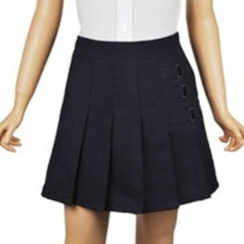 Girls Navy Blue Skort Main Image