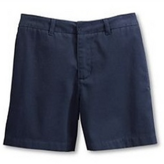 Girls Navy Blue Shorts
