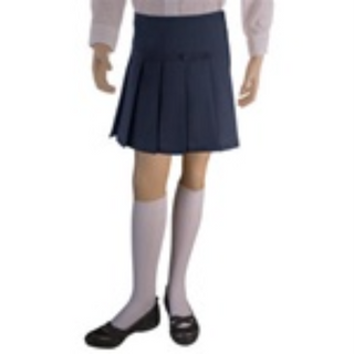 Girls Navy Blue Scooter Skirt
