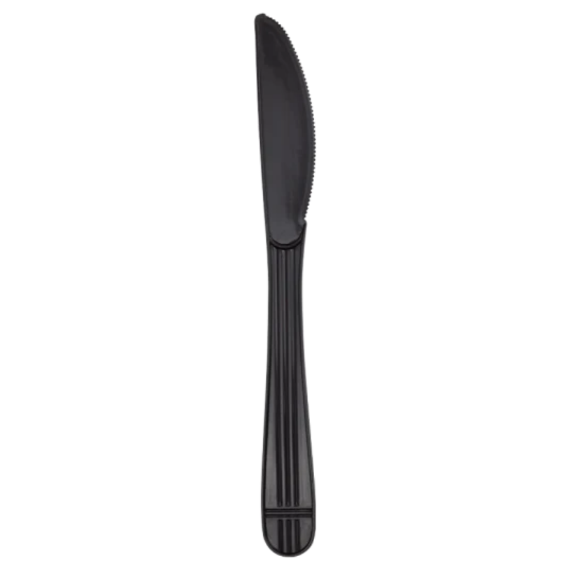 U2061B Premium Extra Heavy Weight Knife, Black/1000 Main Image