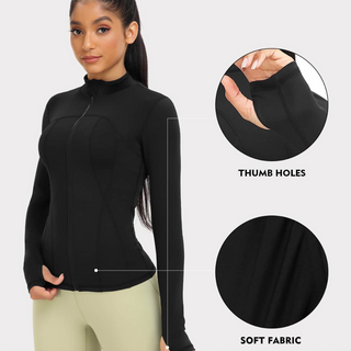 Black JCam Long Sleeve Slim Fit Jacket