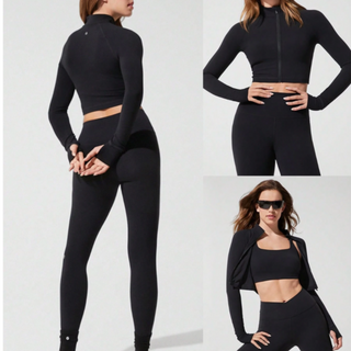 Black - Crop BBL Jacket