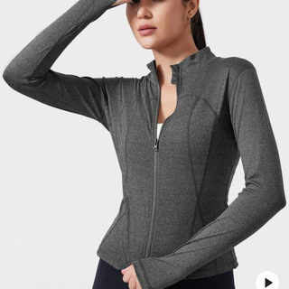 Grey JCam Long Sleeve Slim Fit Jacket