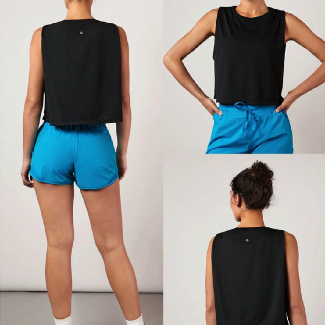 Black - Quick Dry Tee