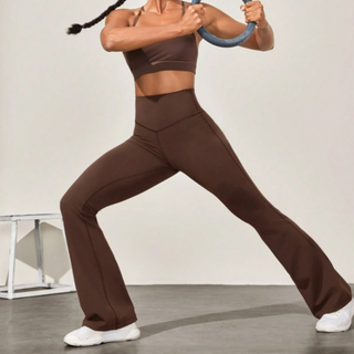 Brown - Powersculpt Flare leggings