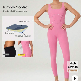 Pink Glowmode Bodysuit 