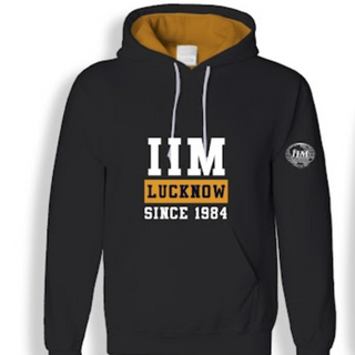 Black & Yellow Hoodie  (IIML)