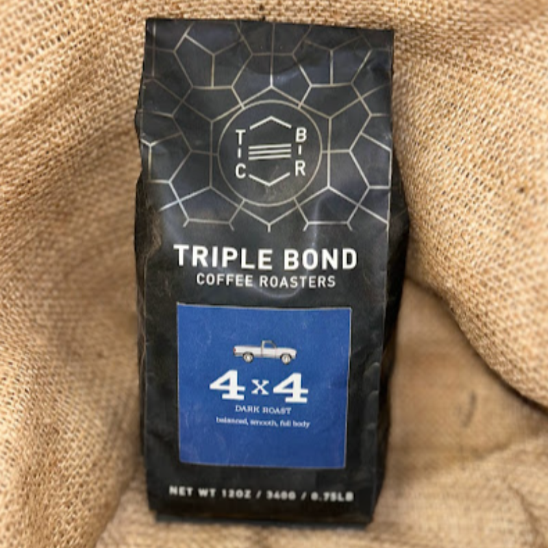 Triple Bond Coffee 4X4 Large Image