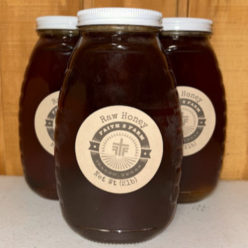 Pure Raw Honey (2lb) Large Image