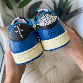 Fragment x Travis Scott x Nike Air Jordan 1 Retro Low - Thumbnail 5