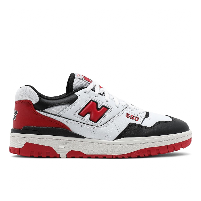 New Balance 550 'White Red' ❦ Main Image