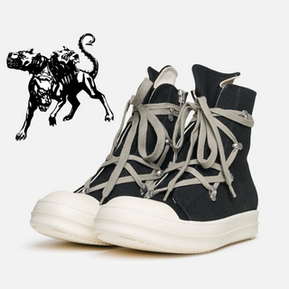 RICK OWENS DRKSHDW HEXA SS24 DOESKIN BLACK