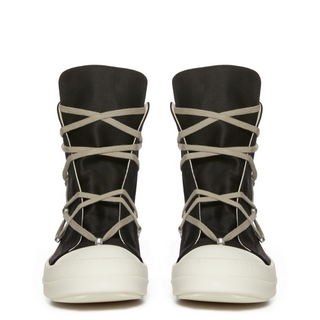 RICK OWENS DRKSHDW HEXA SS24 DOESKIN BLACK ❦ - Thumbnail 2