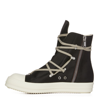 RICK OWENS DRKSHDW HEXA SS24 DOESKIN BLACK ❦ - Thumbnail 3