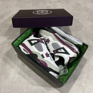 Paris Saint-Germain x Nike Air Jordan 4 Retro 'Bordeaux' - Thumbnail 2