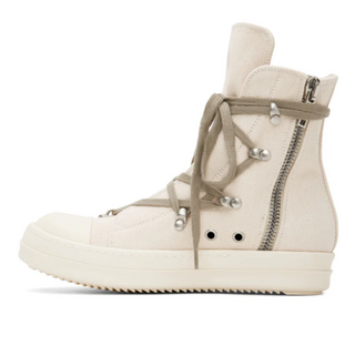 RICK OWENS DRKSHDW HEXA SS24 DOESKIN WHITE - Thumbnail 2