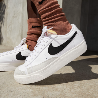 Nike Blazer Low Platform Vintage White Black