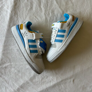 adidas Forum Low Gum Blue - Thumbnail 2