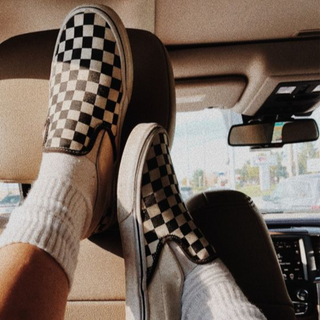 Vans Skate Slip-On 'Checkerboard - Black White