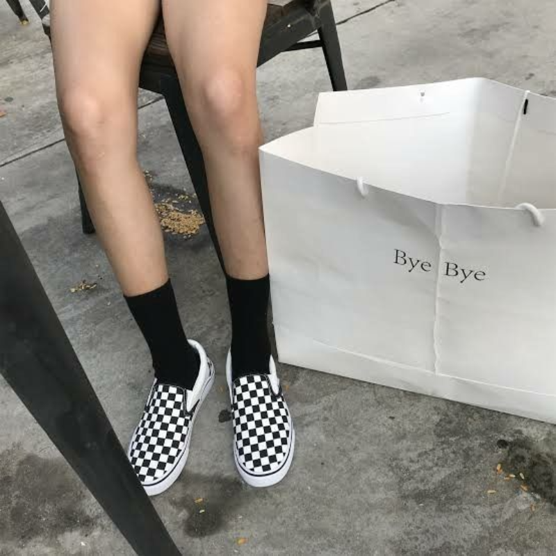 Vans Skate Slip-On 'Checkerboard - Black White - Thumbnail (Preview) 2