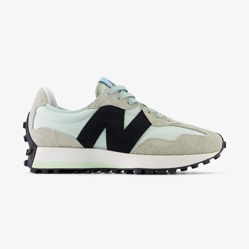 New Balance 327 Cream Green Main Image