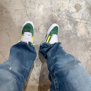 Vans Knu Skool Green Yellow Rare Limited Edition - Thumbnail 3