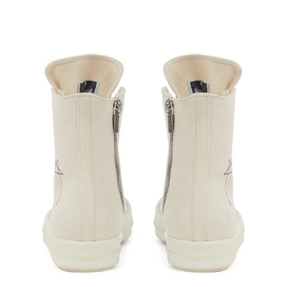 RICK OWENS DRKSHDW CANVAS LUXOR HEXA HIGH WHITE SS24  - Thumbnail 4