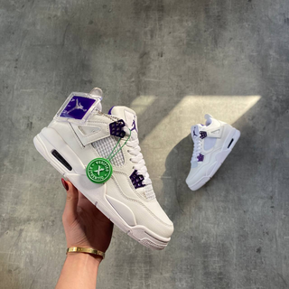 Nike Air Jordan 4 Retro 'Purple Metallic' - Thumbnail 2