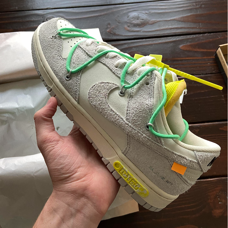 Off White x Nike Dunk  Low “Lot 14” Main Image