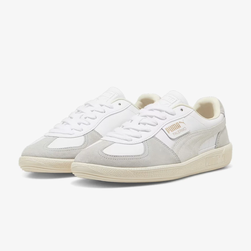 Puma Palermo Leather 'White Cool Light Grey' - Thumbnail (Preview) 2