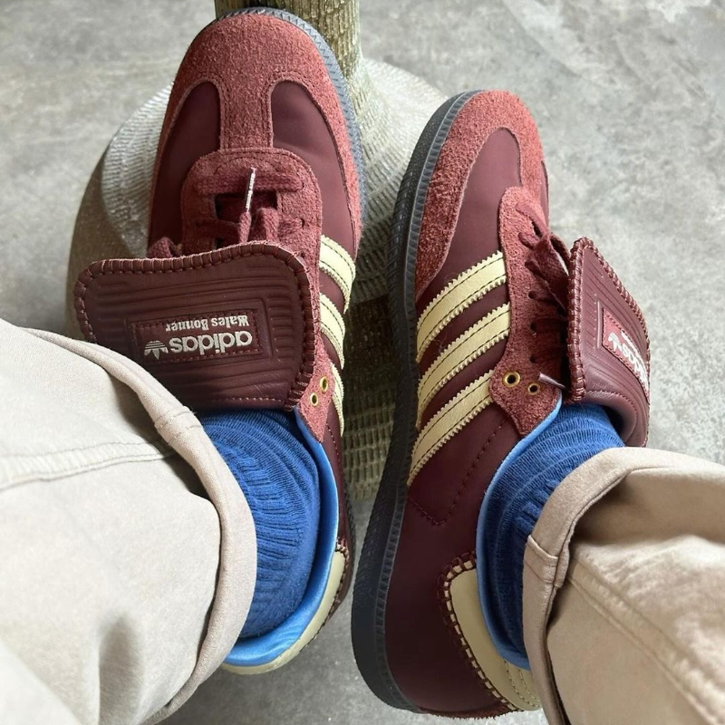 Wales Bonner x Adidas Samba Nylon Fox Brown - Thumbnail (Preview) 4