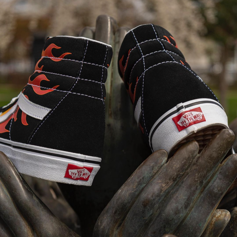 Vans Flame Sk8-Hi Reissue Ss - Thumbnail (Preview) 2