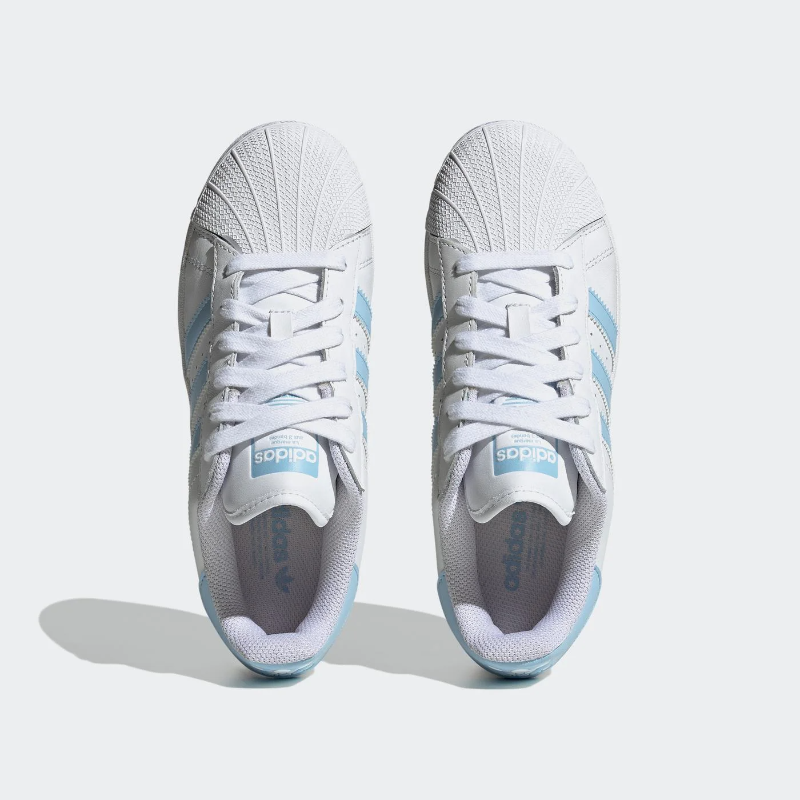 Adidas Superstar Platform WMNS White Sky Blue - Thumbnail (Preview) 3