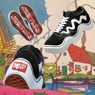 MSCHF wavy baby x tyga sneakers