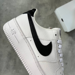 Nike Air Force 1 White Black - Thumbnail 2