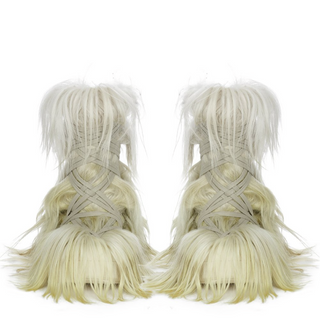 MONCLER + RICK OWENS FW23 BIGROCKS IN ACID GOAT FUR - Thumbnail 2