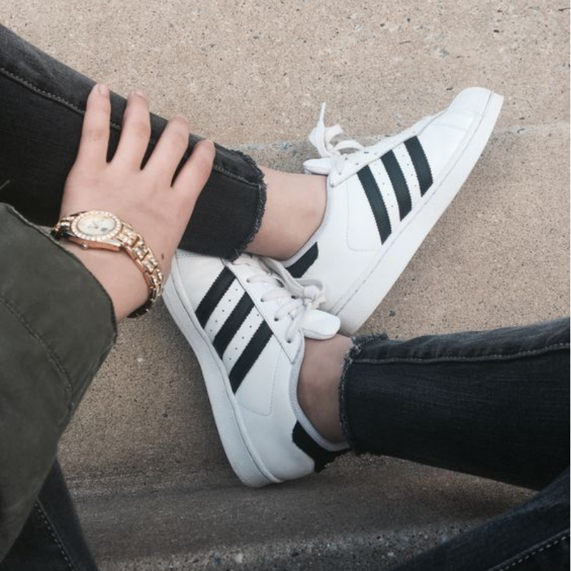 Adidas Superstar Core White Black - Thumbnail (Preview) 4