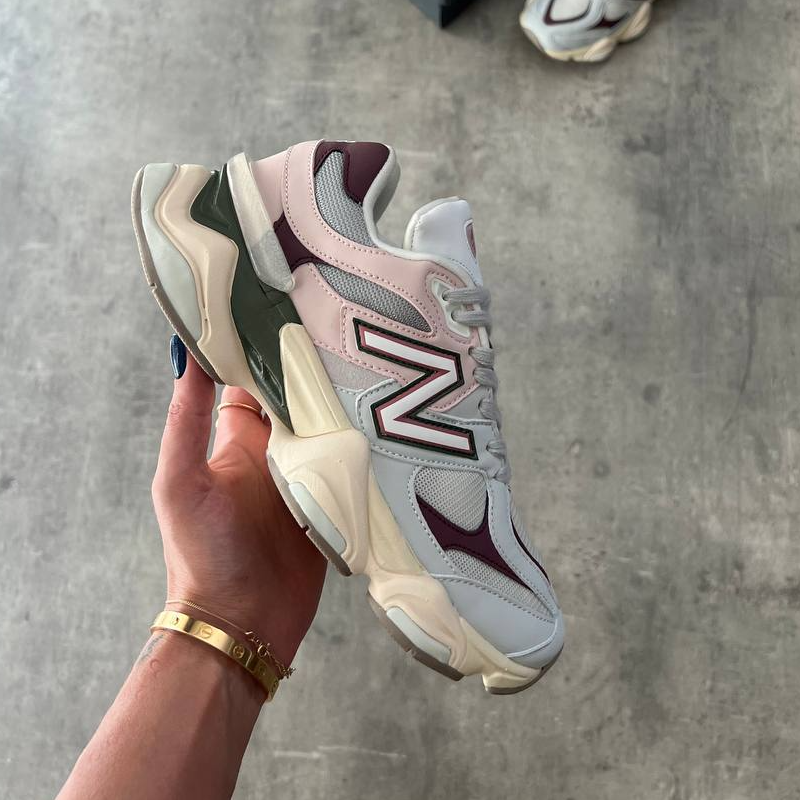 New Balance 9060 Grey Pink - Thumbnail (Preview) 2