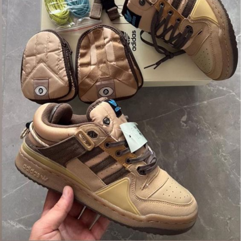 Adidas Forum Low X Bad Bunny Brown  - Thumbnail (Preview) 3