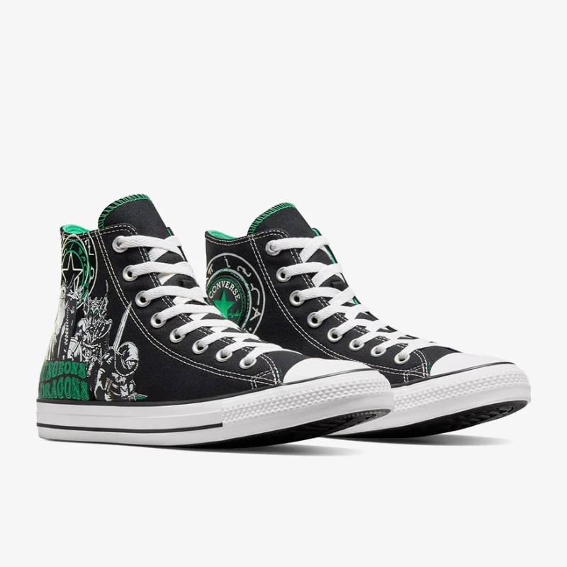 Converse x Dungeons & Dragons Chuck Taylor All Star 'Black Green' - Thumbnail (Preview) 3