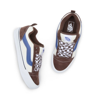 Vans Knu Skool Browm Checkerboard - Thumbnail 2