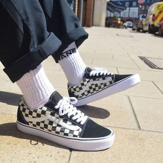 Vans Primary Check Old Skool Black