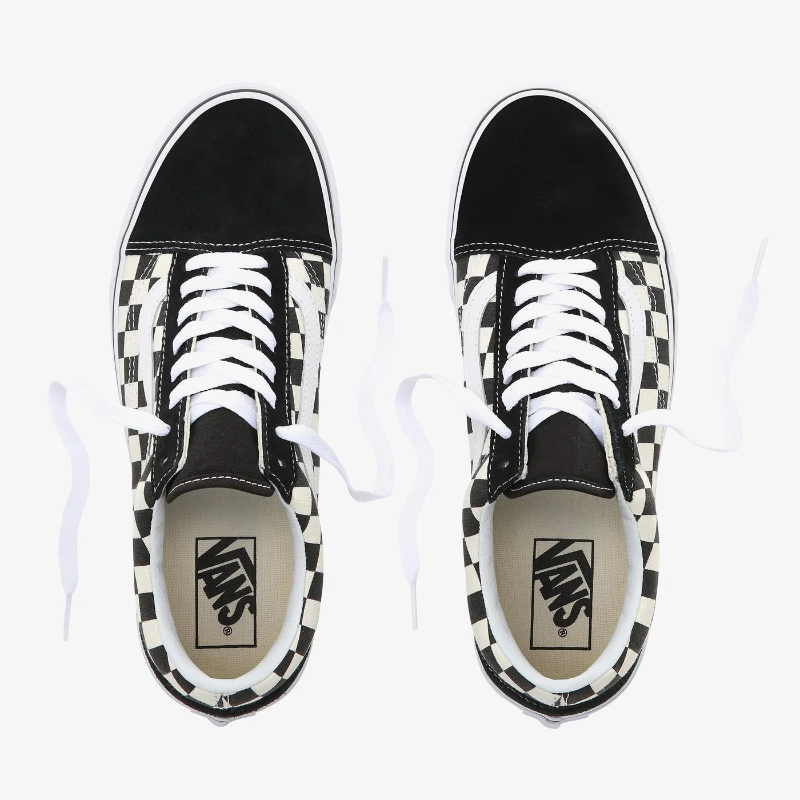 Vans Primary Check Old Skool Black - Thumbnail (Preview) 3