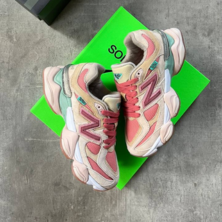 New Balance 9060 Joe Freshgoods Penny Cookie Pink - Thumbnail 2