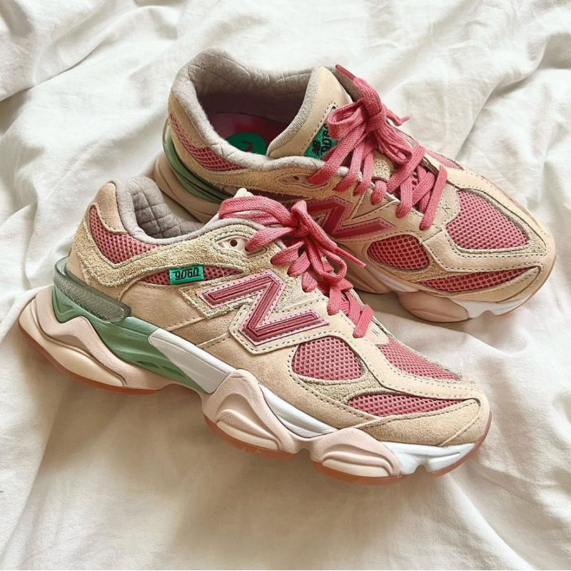 New Balance 9060 Joe Freshgoods Penny Cookie Pink - Thumbnail (Preview) 5