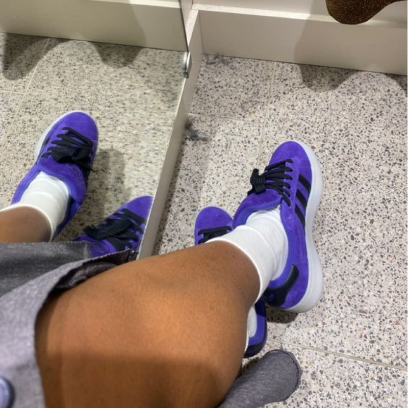 Adidas Campus 00s Energy Ink Black Purple - Thumbnail (Preview) 2