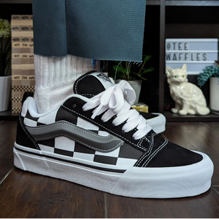 Vans Knu Skool Checkerboard - Thumbnail 2